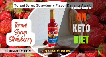 Is Torani Syrup Keto-Friendly? A Low-Carb Diet Guide