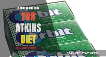 Trident Gum: A Sweet Treat on the Atkins Diet?