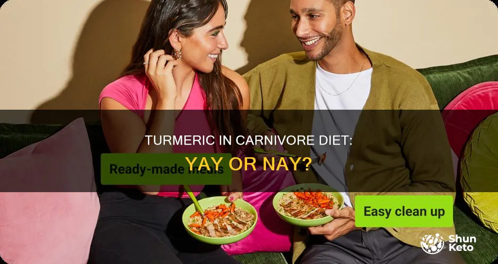 is tumeric ok on carnivore diet