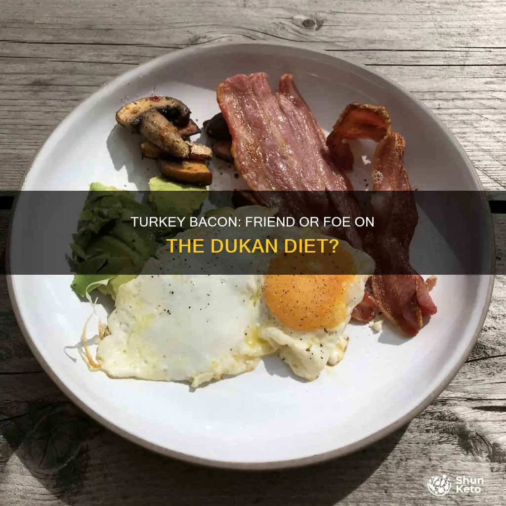 is turkey bacon ok on dukan diet