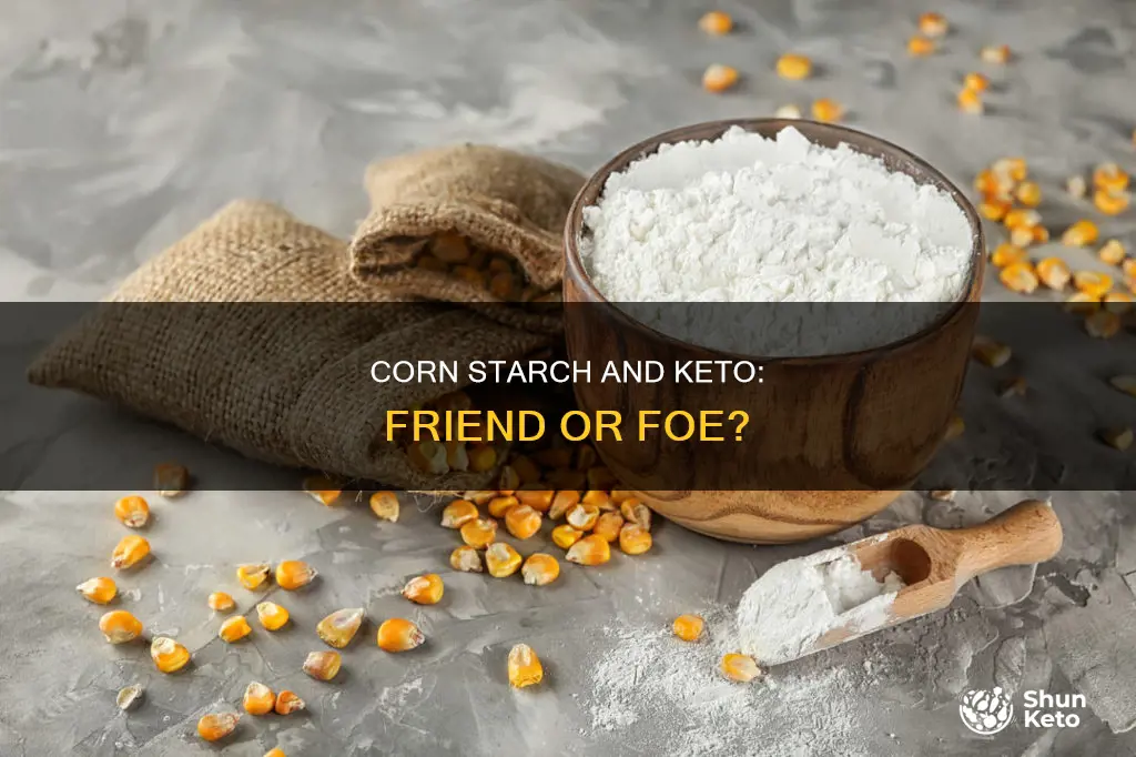 is using corn starch okay on keto