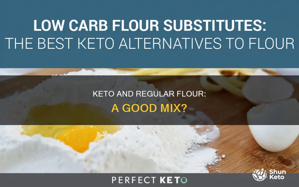 is using normal flour okay for keto