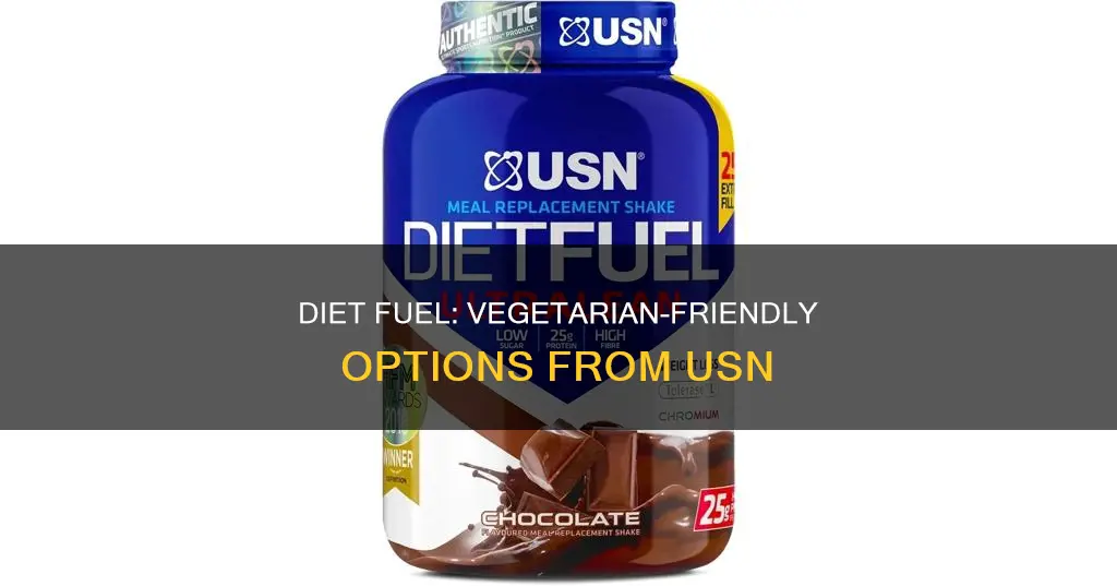 is usn diet fuel vegetarian