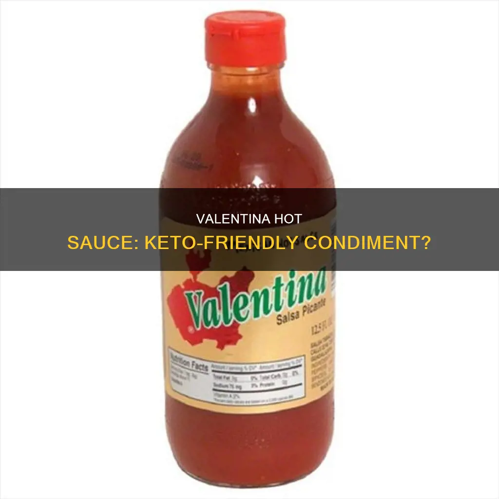 is valentina hot sauce keto