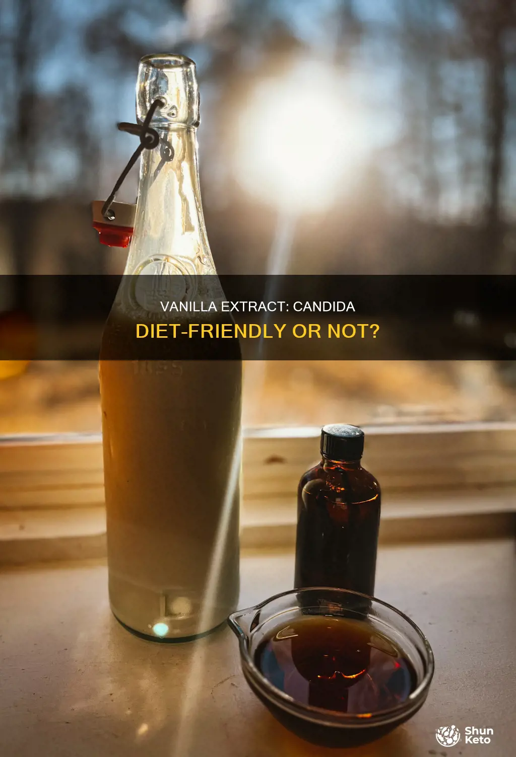 is vanilla extract ok on candida diet