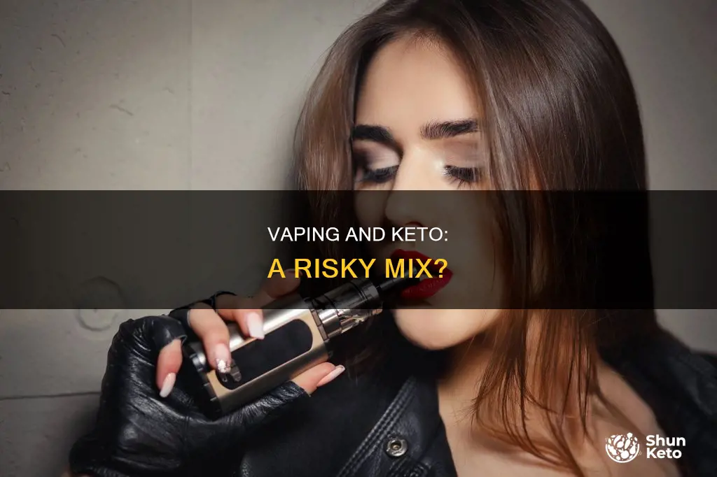 is vaping bad for keto