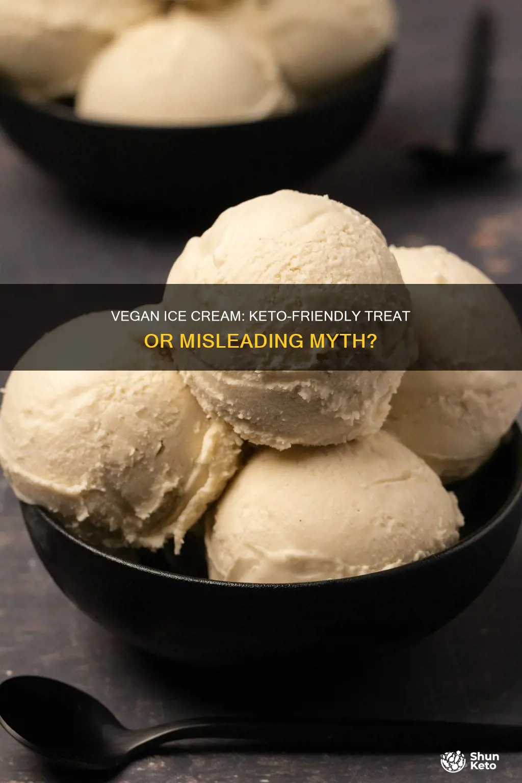 is vegan ice cream keto