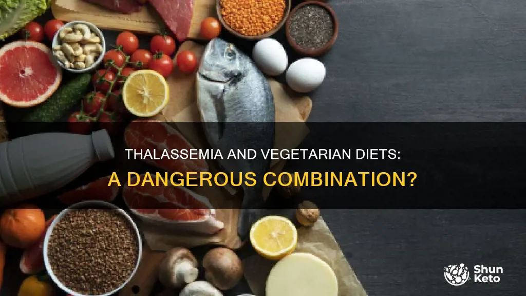 is vegetarian diet dangerous for thalassemia