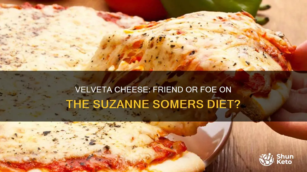 is velveta cheese ok on suzanne somer diet