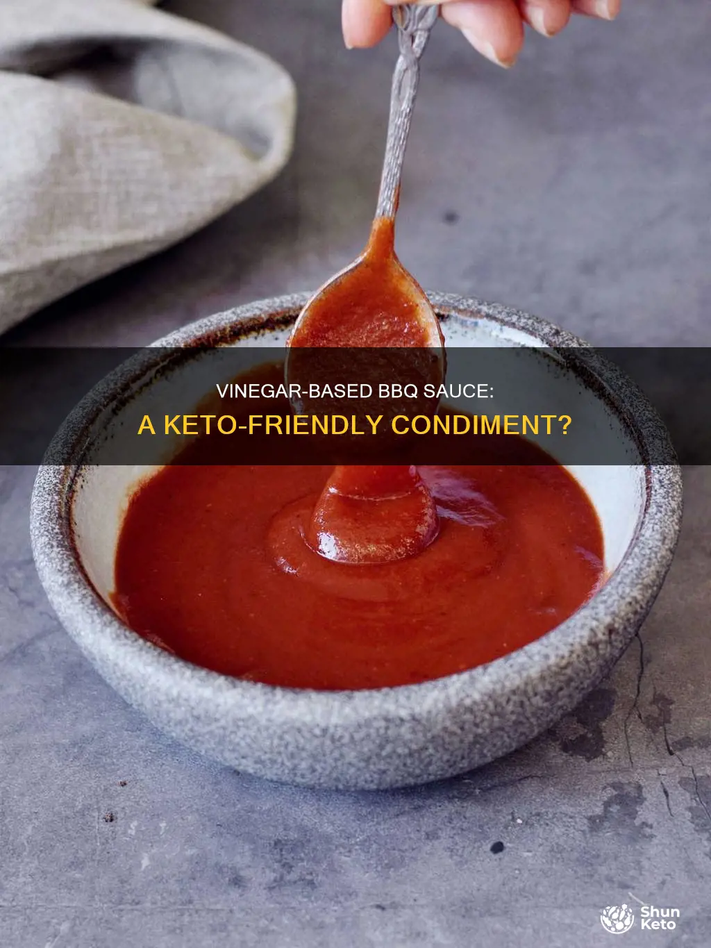 is vinegar based bbq sauce keto