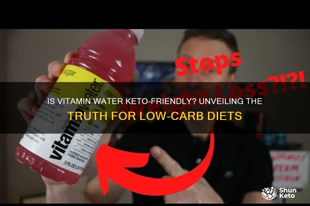 is vitamin water keto