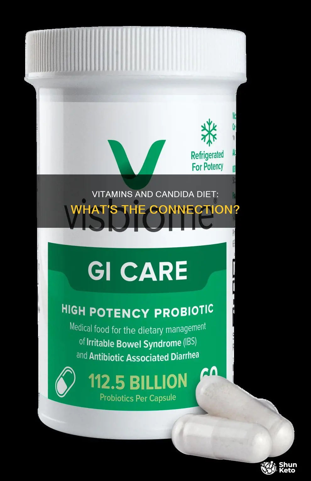 is vitamins ok for candida diet