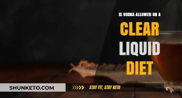 Clear Liquid Diet: Can You Drink Vodka?