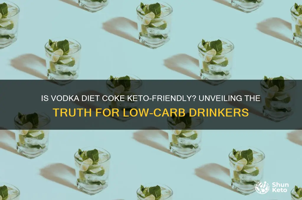 is vodka diet coke keto