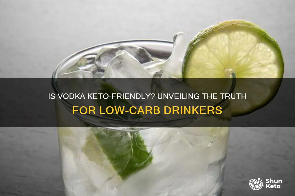 is vodka keto