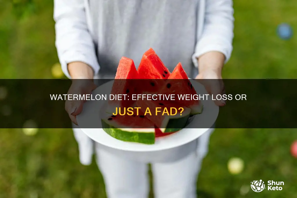 is watermelon diet effective
