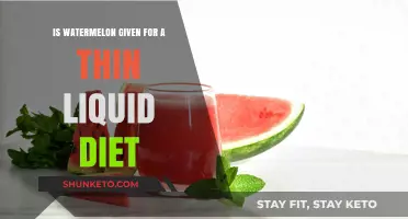 Watermelon: A Thin Liquid Diet Superfood?