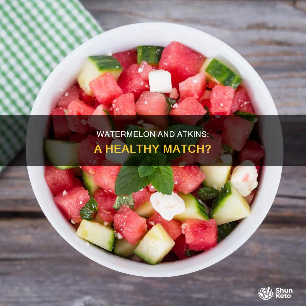 is watermelon on the atkins diet