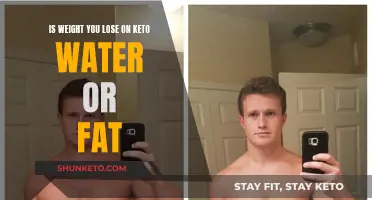 Keto Weight Loss: Water or Fat?