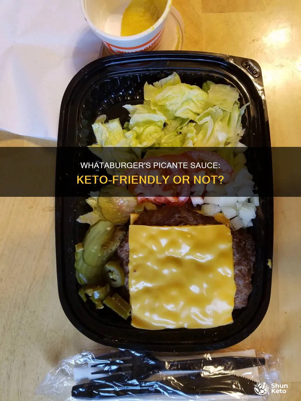 is whataburger picante sauce okay on keto