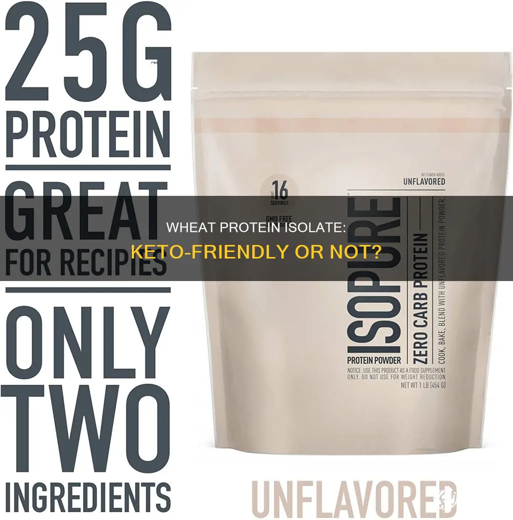 is wheat protein isolate keto