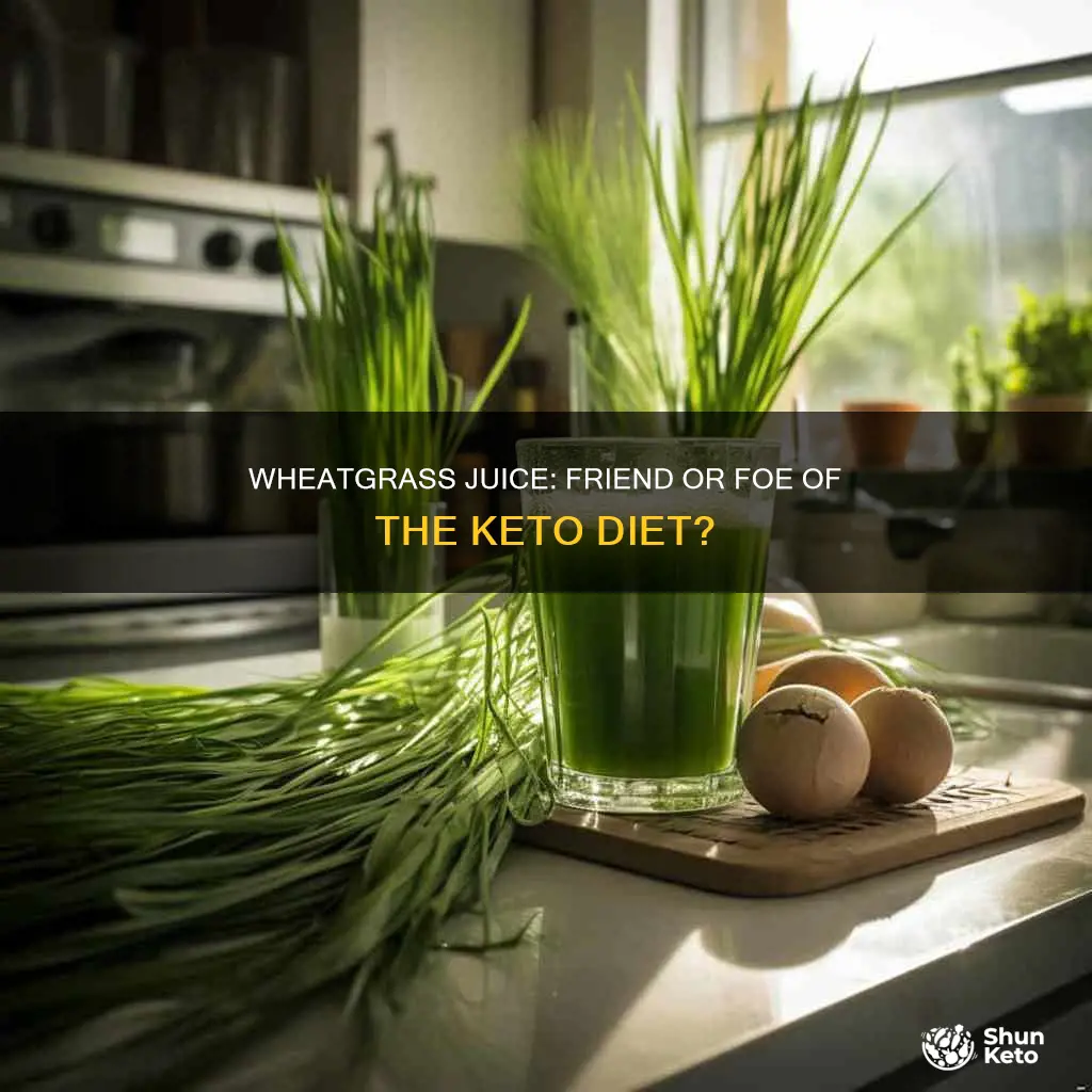 is wheatgrass juice okay for keto