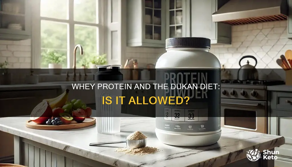 is whey protein allowed on dukan diet