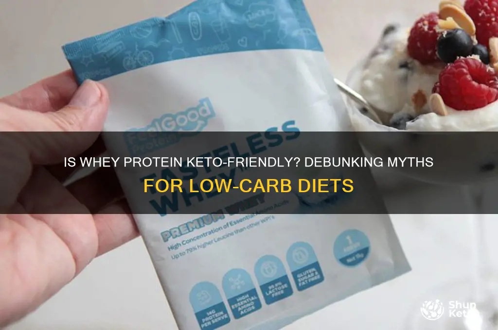 is whey protein bad for keto diet