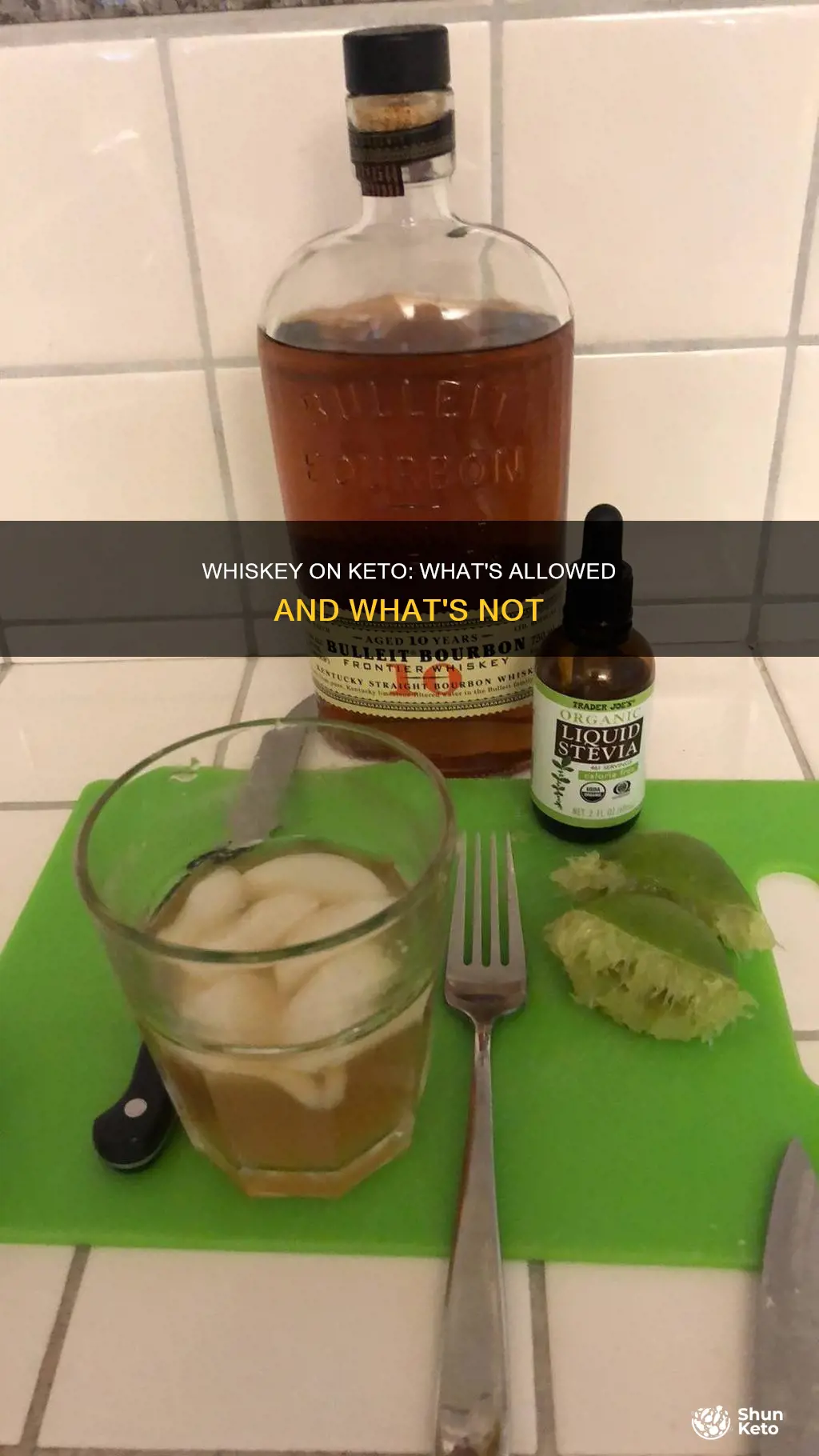 is whiskey allowed on keto