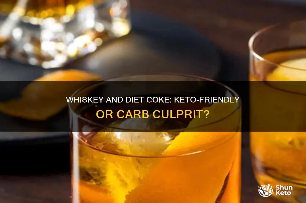 is whiskey and diet coke keto