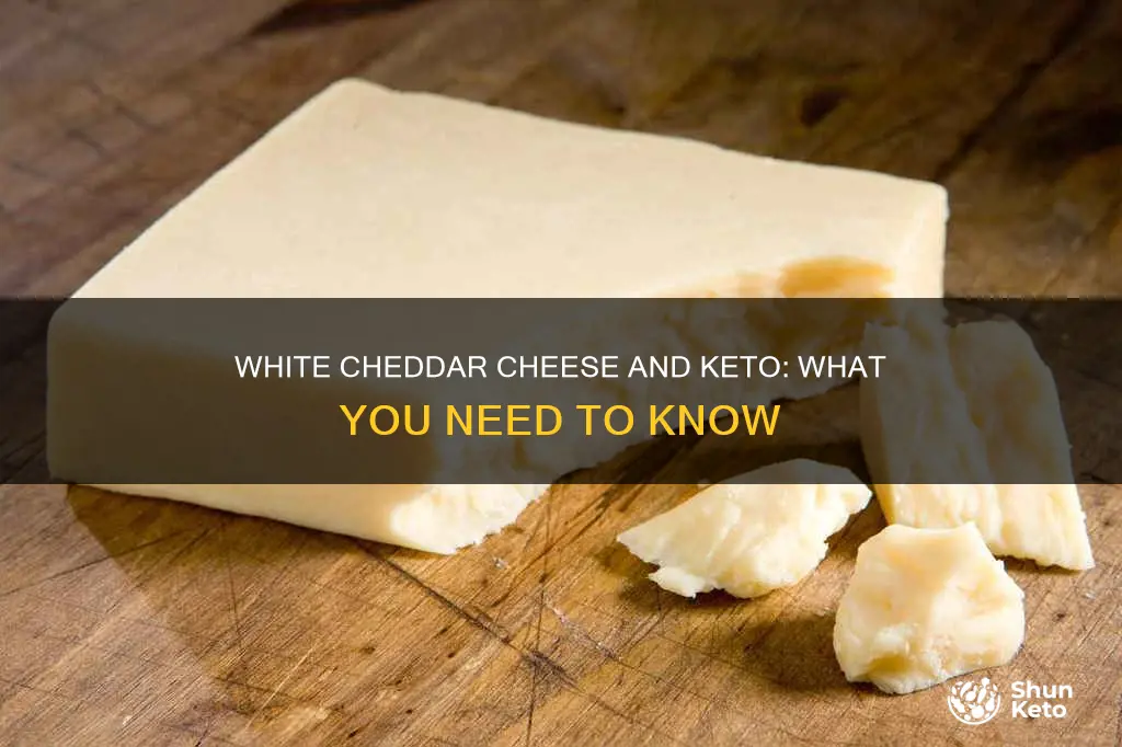 is white cheddar cheese keto