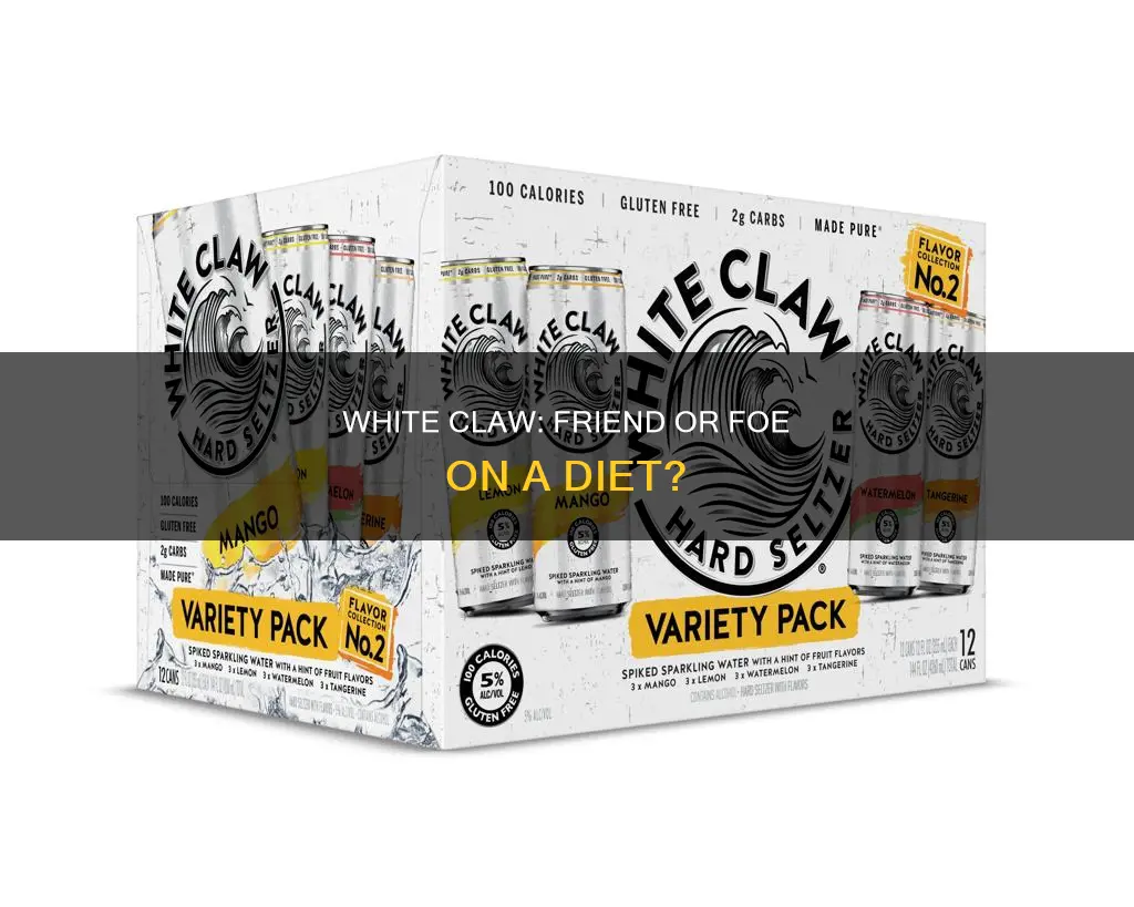 is white claw ok to drink on a diet