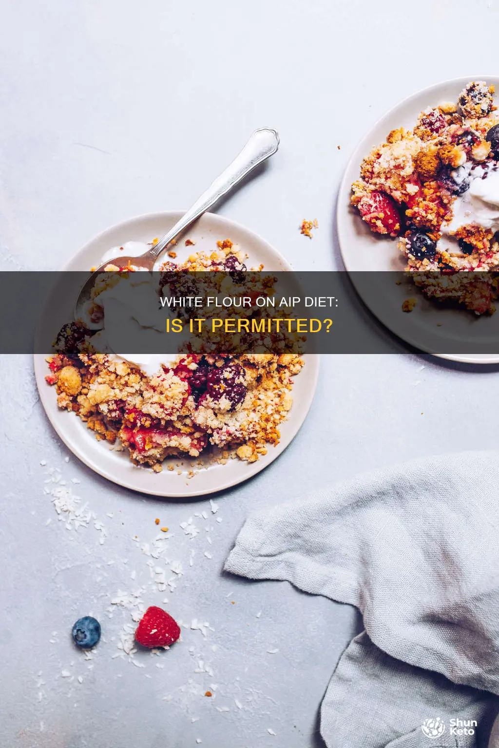 is white flour allowed on aip diet
