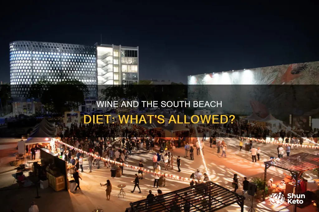 is wine allowed on the south beach diet