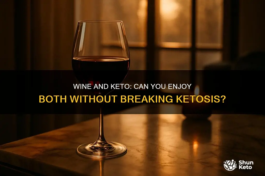 is wine bad for keto diet