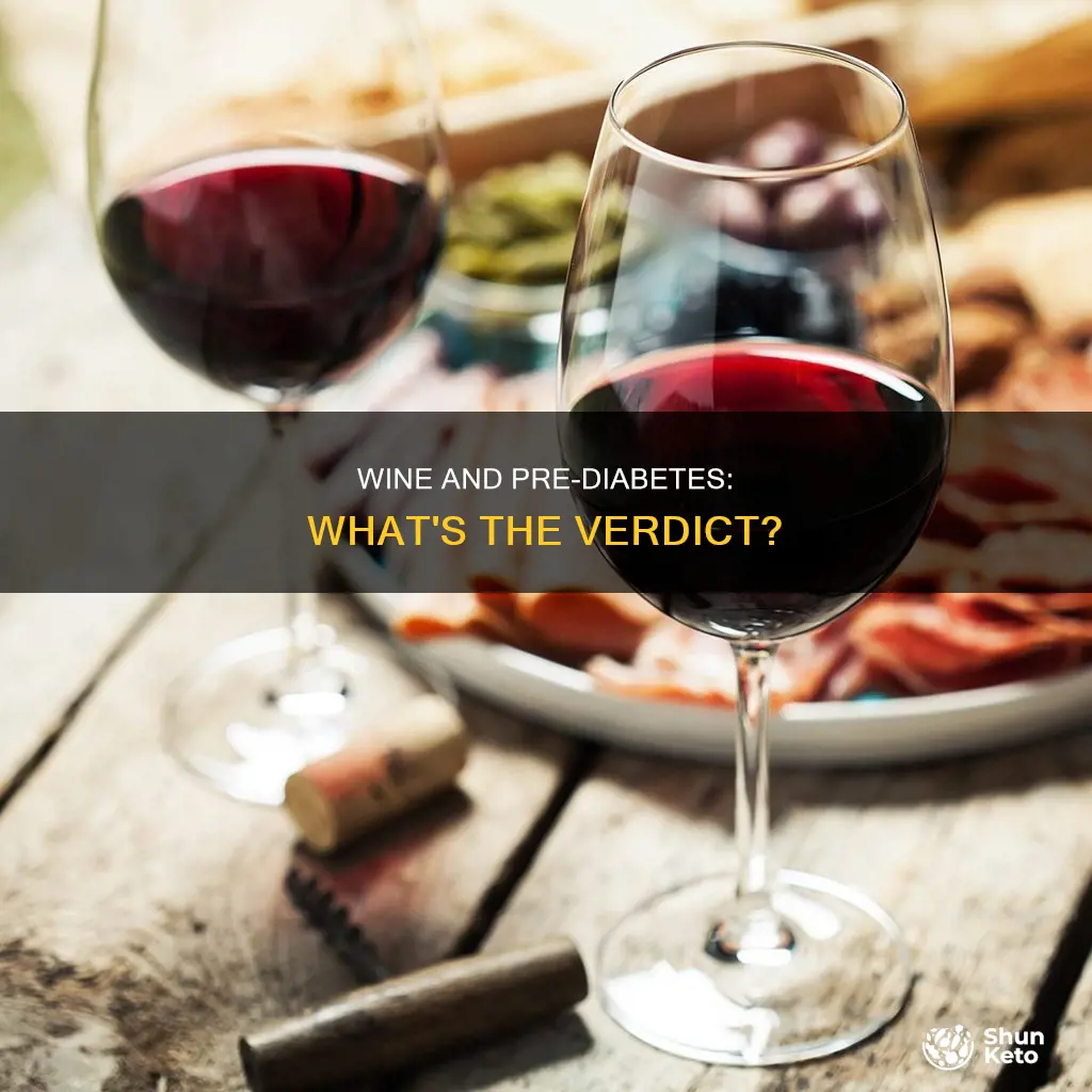 is wine okay for pre-diabetic diet