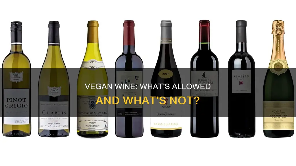 is wine permitted on vegan diet