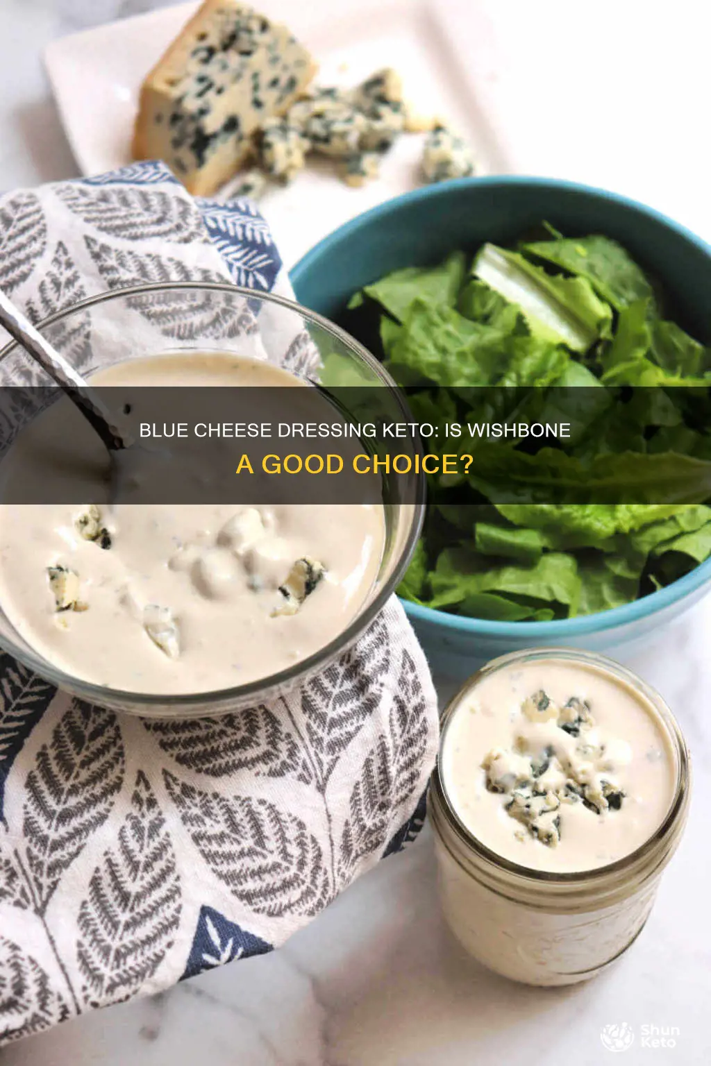 is wishbone blue cheese dressing keto