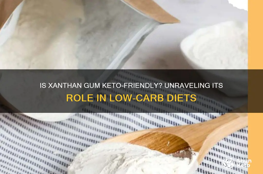 is xanthan gum keto