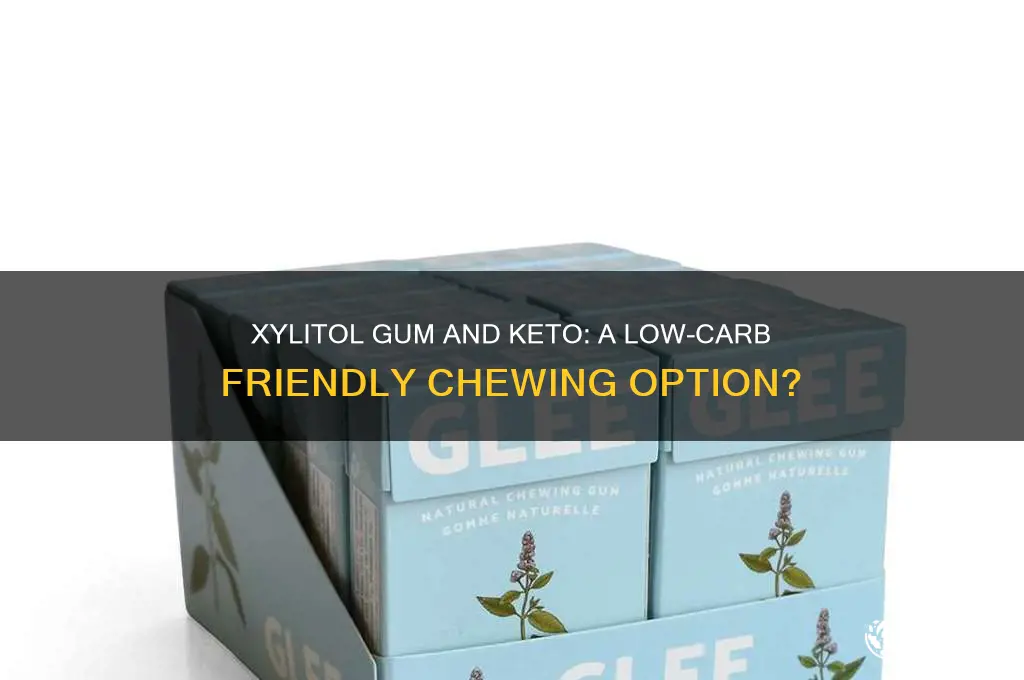 is xylitol gum ok for keto diet