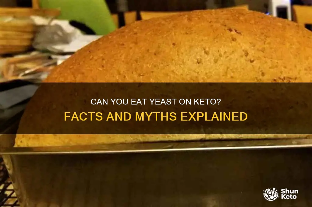is yeast part of the keto diet