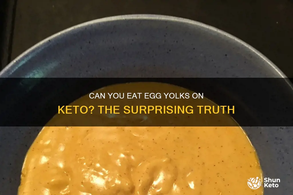 is yellow of the egg allowed for keto diet