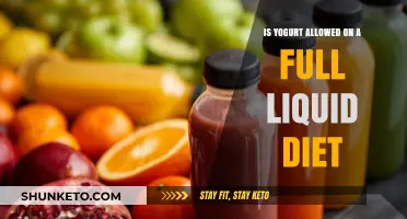 Liquid Diets: Is Yogurt Allowed?