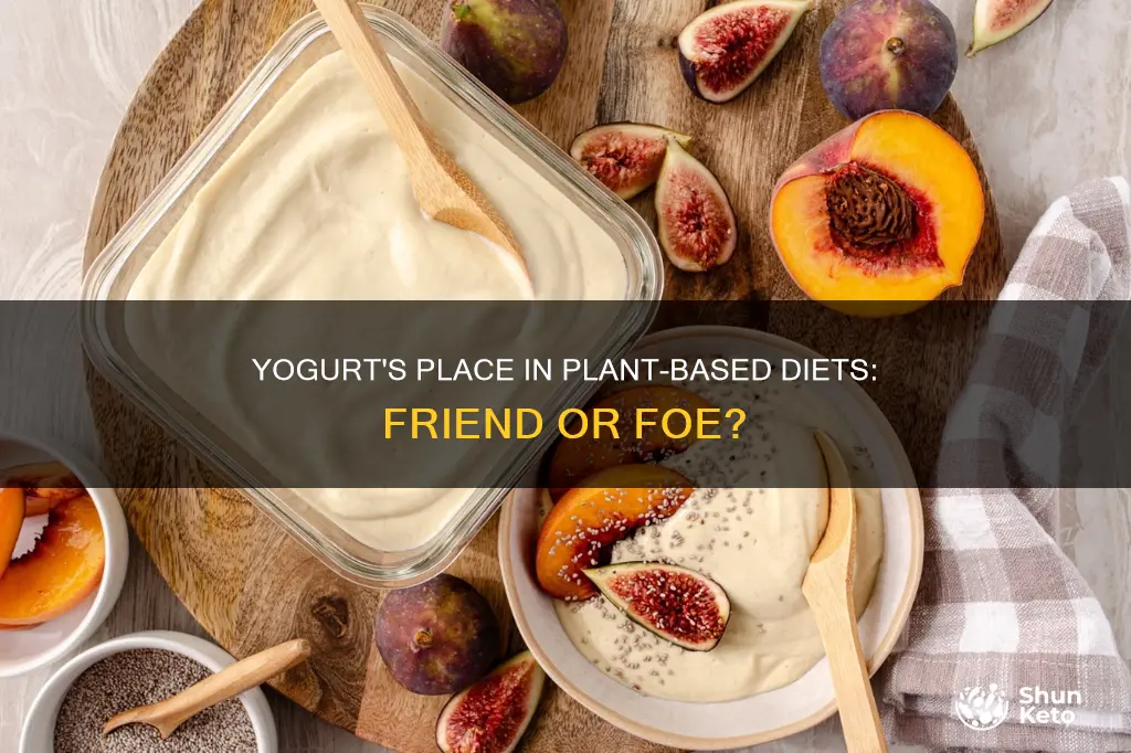 is yogurt included in a plant based diet