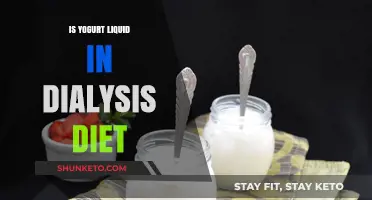 Yogurt and Dialysis: Liquid or Solid?