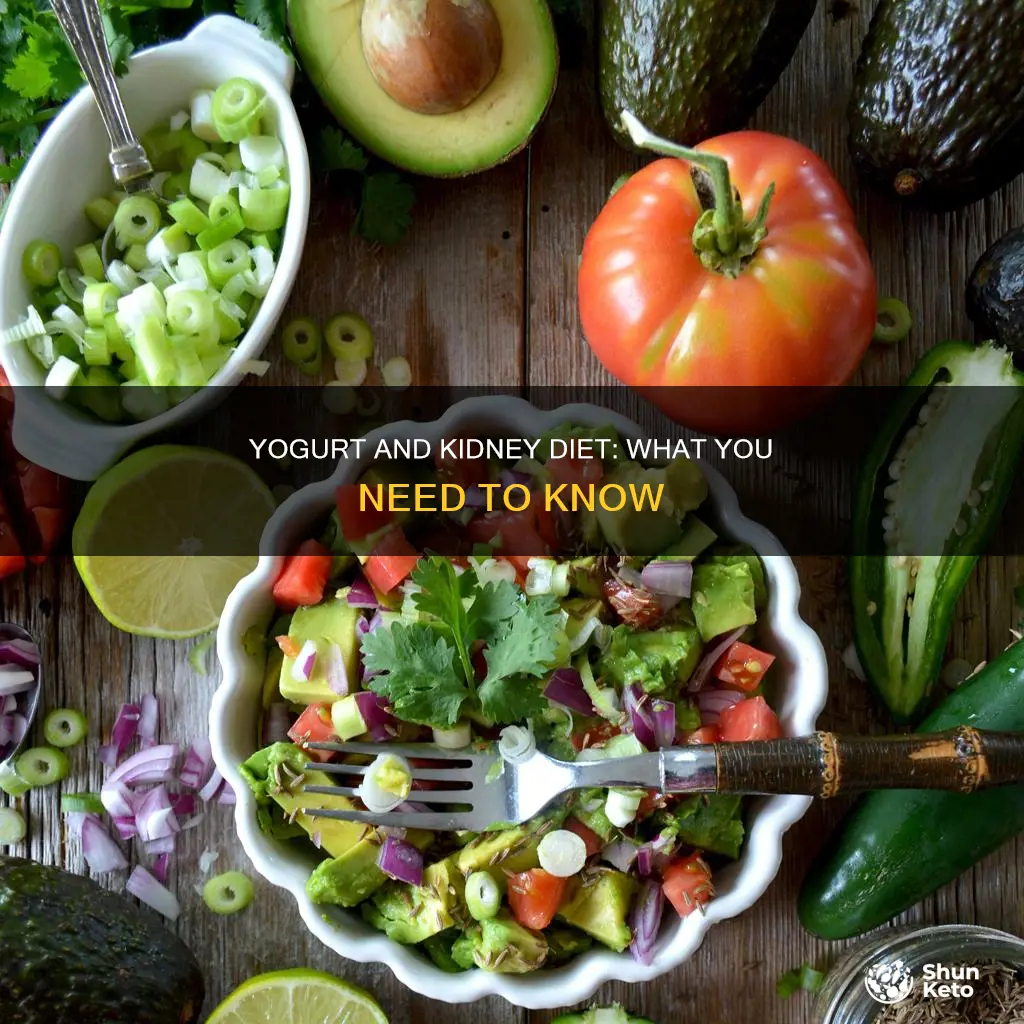 is yogurt ok for kidney diet