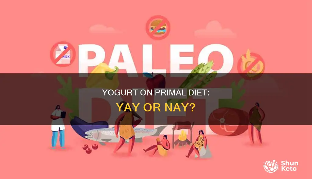 is yogurt ok on primal diet