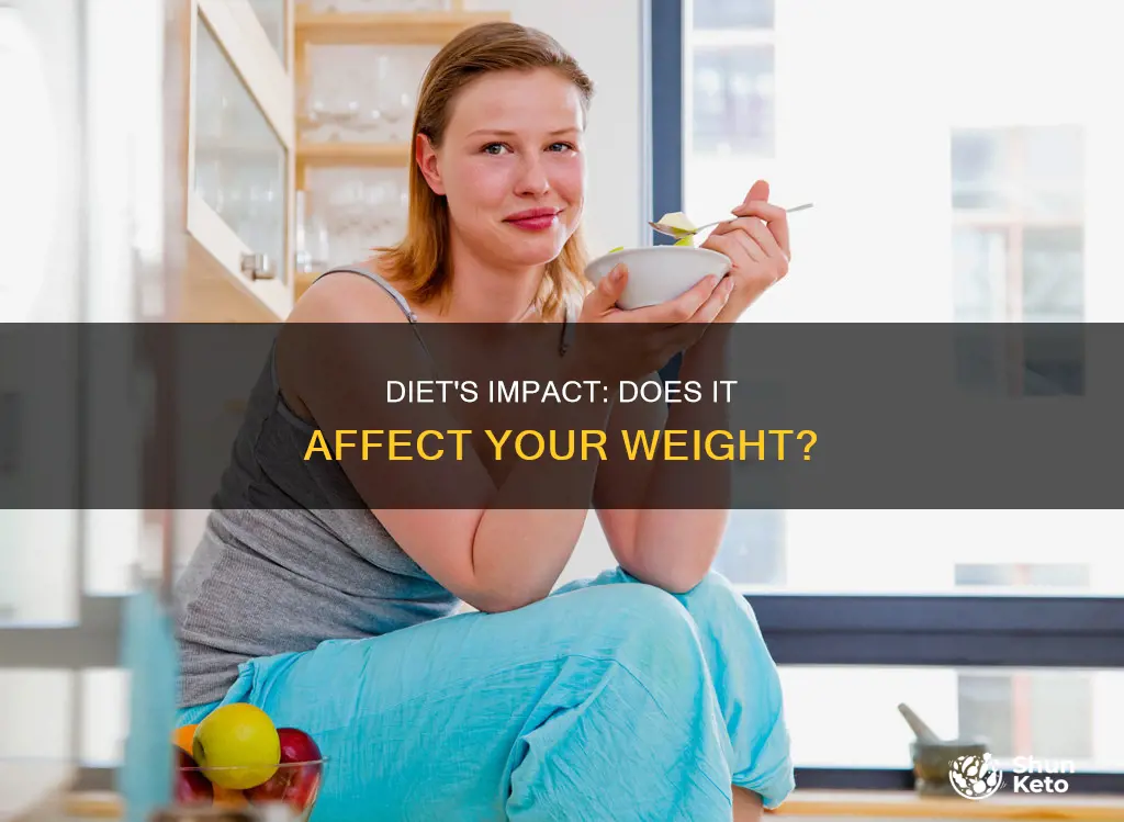 is your weigh effected by diet