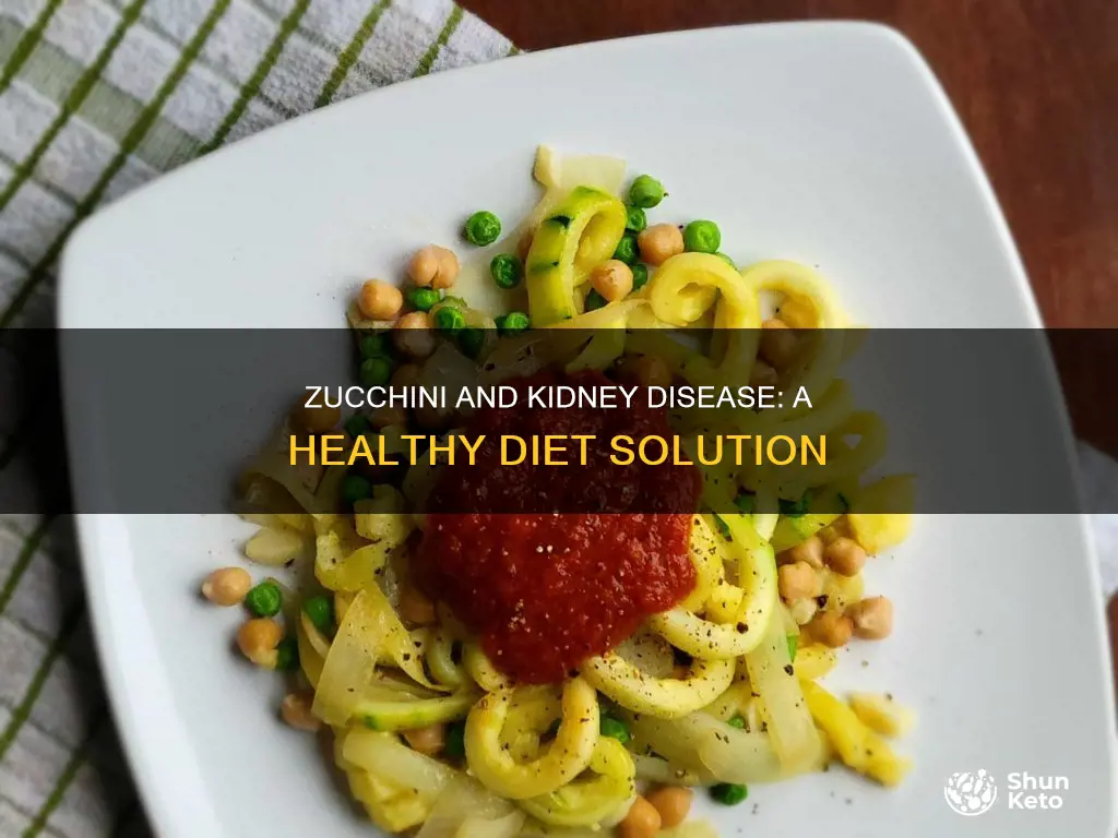is zuchini ok for kidnesy desease diet