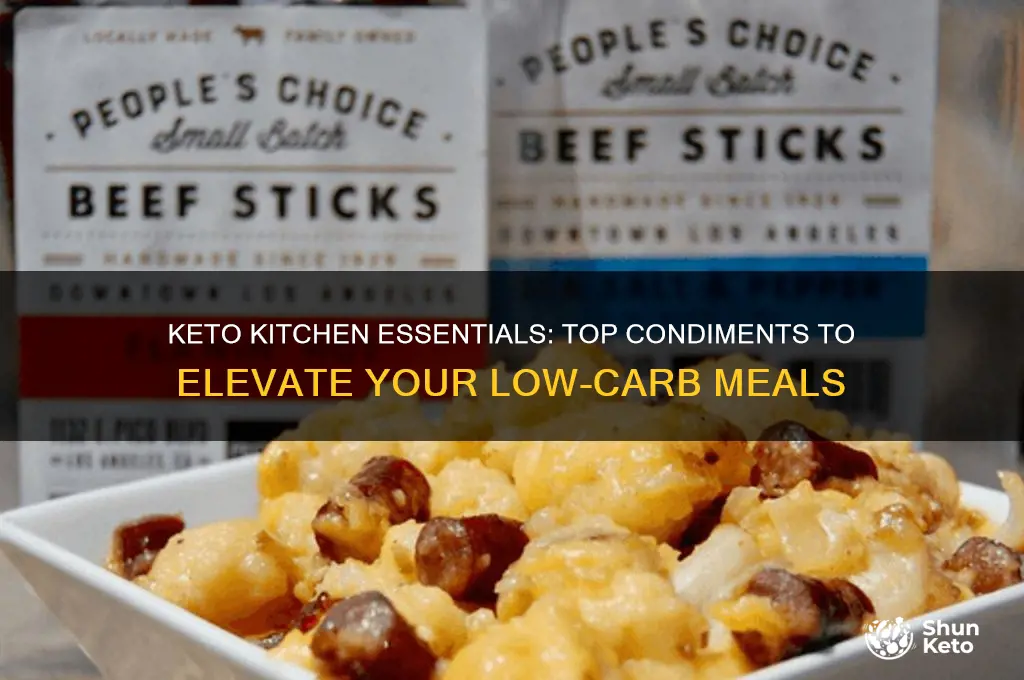 must have condiments on a keto diet